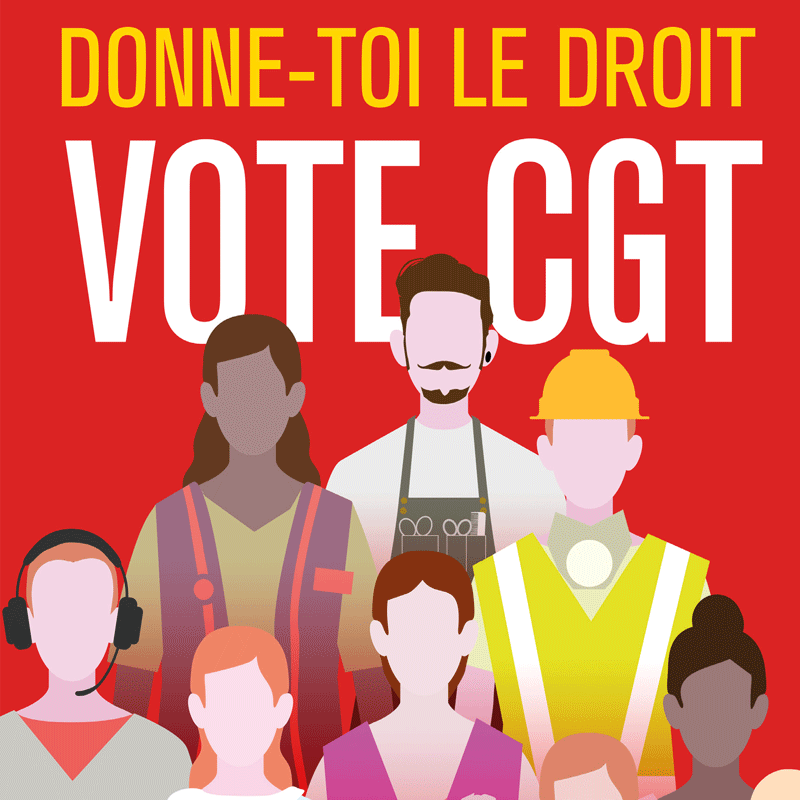Dernière ligne droite ! Votez CGT !